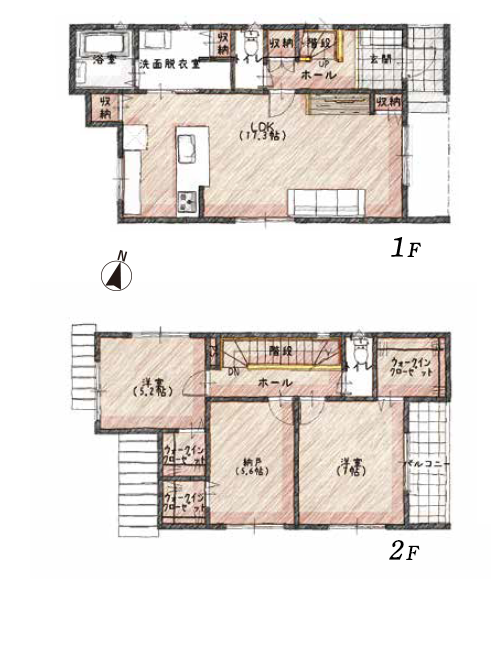 11号地 間取り図